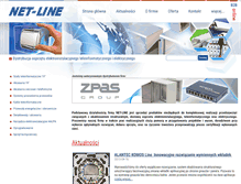 Tablet Screenshot of netline.com.pl