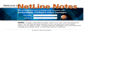 Desktop Screenshot of notes.netline.com